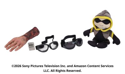 Lot #118: Lamplighter's Screen-Matched Severed Hand and Forearm with Set of Four Lamplighter Items ### THE BOYS (T.V. SERIES, 2019 - 2026)