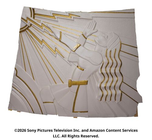 Lot #164: Starlight Vought Tower Oversized Conference Room Ceiling Panel ### THE BOYS (T.V. SERIES, 2019 - 2026)