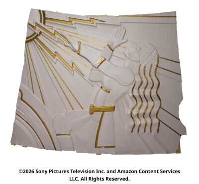 Lot #164: Starlight Vought Tower Oversized Conference Room Ceiling Panel ### THE BOYS (T.V. SERIES, 2019 - 2026)