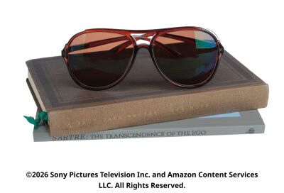Lot #21: Frenchie's Books and Season 1 Sunglasses ### THE BOYS (T.V. SERIES, 2019 - 2026)