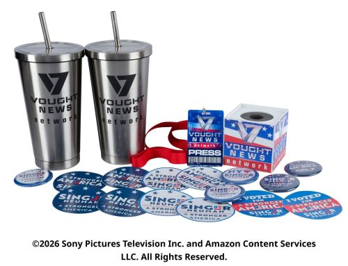 Lot #157: Collection of Vought News and Campaign Ephemera ### THE BOYS (T.V. SERIES, 2019 - 2026)