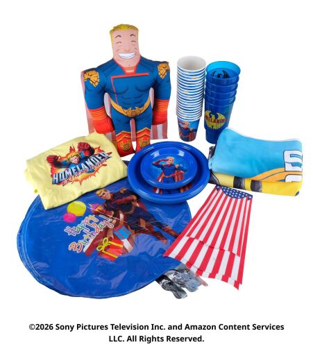 Lot #165: Homelander Birthday Party Ephemera ### THE BOYS (T.V. SERIES, 2019 - 2026)