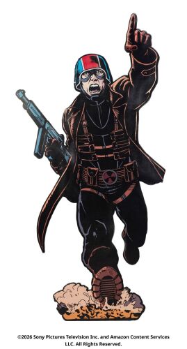 Lot #193: Solider Boy Life-Sized Cut Out ### THE BOYS (T.V. SERIES, 2019 - 2026)