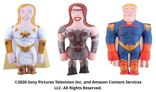 Lot #209: Set of Three Supe Plushies ### THE BOYS (T.V. SERIES, 2019 - 2026)