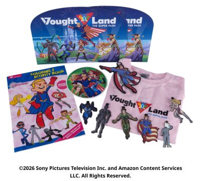 Lot #210: Collection of VoughtLand Merchandise ### THE BOYS (T.V. SERIES, 2019 - 2026)