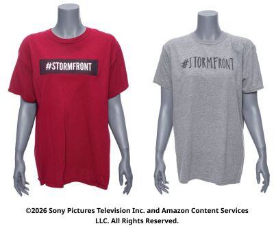 Lot #267: Pair of Stormfront Shirts ### THE BOYS (T.V. SERIES, 2019 - 2026)