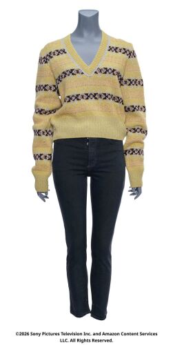 Lot #324: Annie January's Department of Dirty Tricks Costume ### THE BOYS (T.V. SERIES, 2019 - 2026)