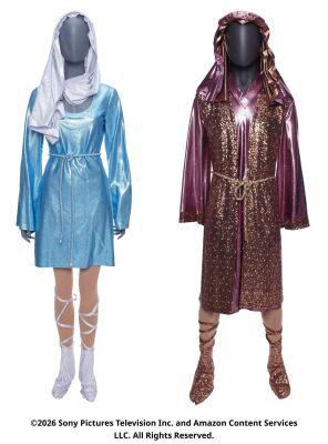Lot #357: Vought on Ice Mary and Joseph Costumes ### THE BOYS (T.V. SERIES, 2019 - 2026)