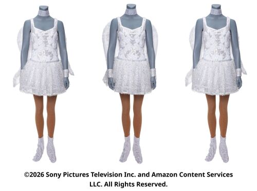 Lot #362: Set of Three Vought On Ice Angel Costumes ### THE BOYS (T.V. SERIES, 2019 - 2026)