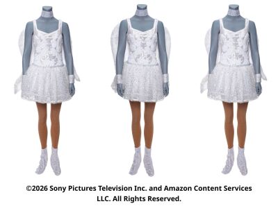 Lot #362: Set of Three Vought On Ice Angel Costumes ### THE BOYS (T.V. SERIES, 2019 - 2026)