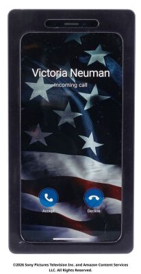 Lot #444: Homelander's Vought Phone with Victoria Neuman Call Screen ### THE BOYS (T.V. SERIES, 2019 - 2026)
