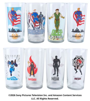 Lot #396: Set of Eight The Seven Glasses ### THE BOYS (T.V. SERIES, 2019 - 2026)