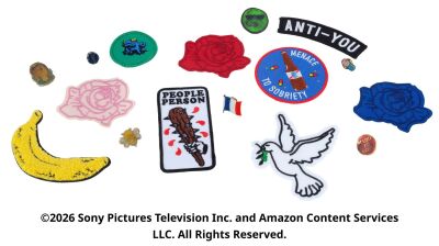 Lot #420: Collection of Frenchie's Pins and Patches ### THE BOYS (T.V. SERIES, 2019 - 2026)