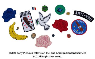 Lot #24: Collection of Frenchie's Pins and Patches ### THE BOYS (T.V. SERIES, 2019 - 2026)
