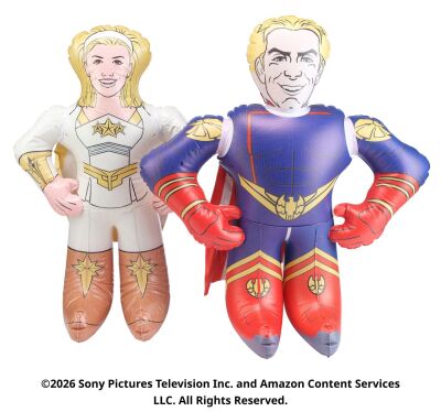 Lot #149: Pair of Homelander and Starlight Inflatable Dolls ### THE BOYS (T.V. SERIES, 2019 - 2026)