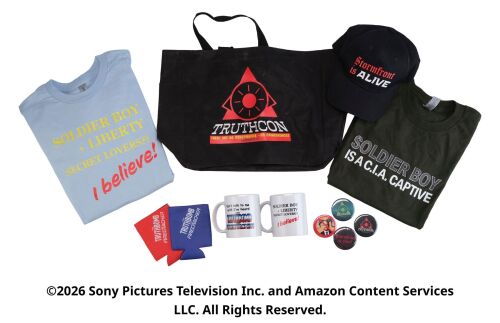 Lot #337: Collection of Truthcon Swag ### THE BOYS (T.V. SERIES, 2019 - 2026)