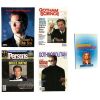 57. Set of Four Magazine Covers featuring Bruce Wayne (Val Kilmer) with Dr. Chase Meridian's (Nicole Kidman) Book ### BATMAN FOREVER (1995)