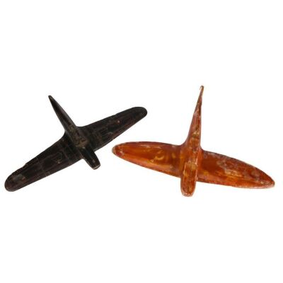 63. Pair of Production-Made Royal Air Force Spitfire Airplane Model Miniatures ### BATTLE OF BRITAIN (1969)