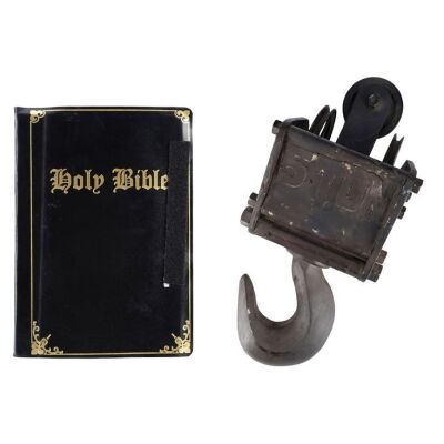 88. Drug-Smuggling Bible and Industrial Crane Hook ### BULLETPROOF (1996)