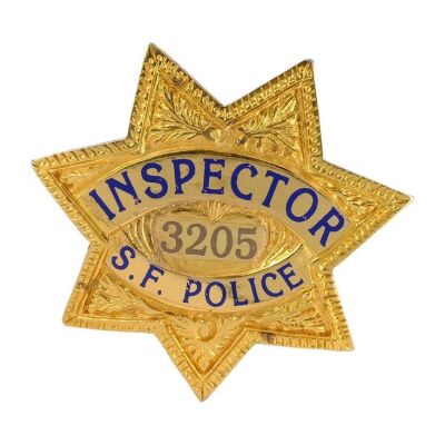 127. Inspector Mary Jane "MJ" Monahan's (Holly Hunter) San Francisco Police Department Badge ### COPYCAT (1995)