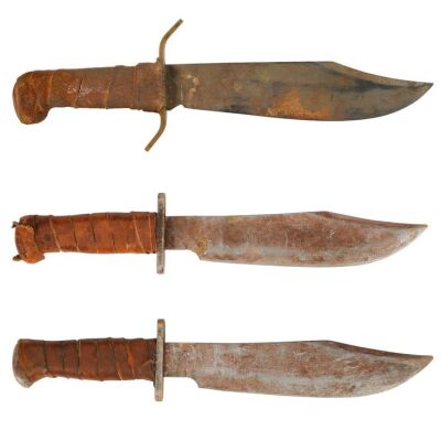 134. Set of Three Bandit Bowie Knifes ### CYBORG (1989)