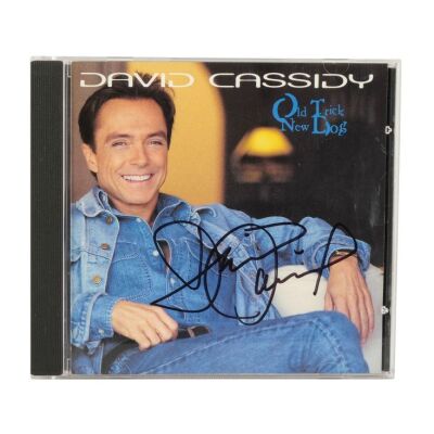 138. David Cassidy-Autographed Old Trick New Dog CD ### DAVID CASSIDY