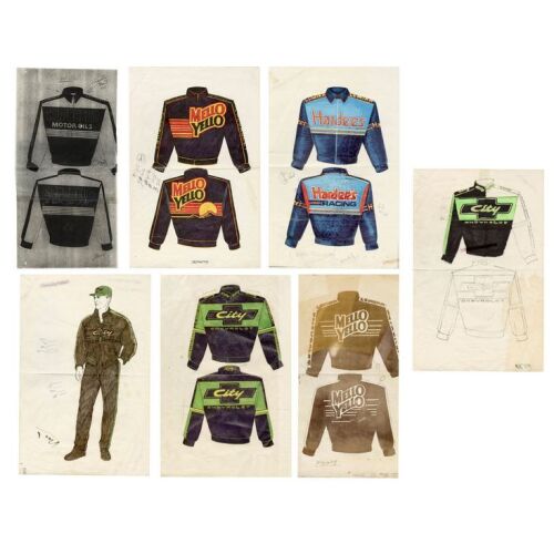 142. Set of Seven Printed Susan Becker Racing Ensemble Designs with Hand-Illustrated Touch-Ups ### DAYS OF THUNDER (1990)