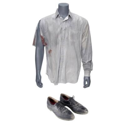 148. Zeus Carver's (Samuel L. Jackson) Bloodied Shirt with Pair of Stunt Shoes ### DIE HARD WITH A VENGEANCE (1995)