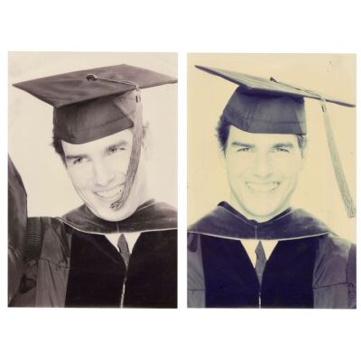 199. Mitch McDeere's (Tom Cruise) Pair of Production-Made Graduation Photographs ### FIRM, THE (1993)