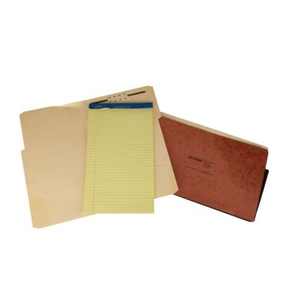 202. Avery Tolar's (Gene Hackman) File Folders and Legal Pad ### FIRM, THE (1993)