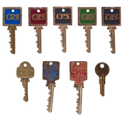 234. Nicholas Van Orton's (Michael Douglas) Set of Nine CRS Keys ### GAME, THE (1997)