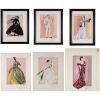 254. Set of Six Walter Plunkett-Signed Costume Design Art Prints ### GONE WITH THE WIND (1939)