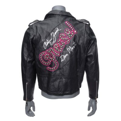 273. Key Cast-Autographed Leather Jacket ### GREASE (NATIONAL STAGE TOUR, 2000)