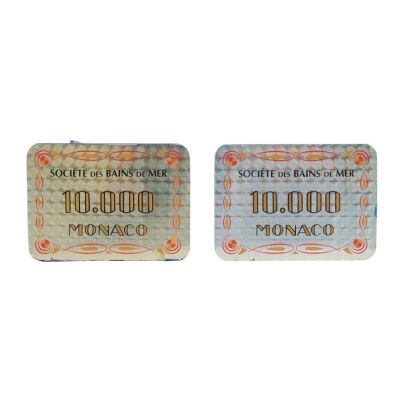 309. Pair of Casino de Monte Carlo $10,000 Plaques ### JAMES BOND: GOLDENEYE (1995)