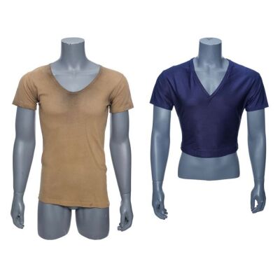 320. Judge Joseph Dredd's (Sylvester Stallone) Aspen Penal Colony Shirt with Judge Undershirt ### JUDGE DREDD (1995)