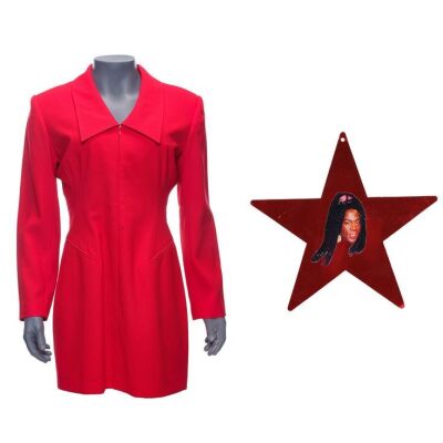 394. Sheneneh Jenkins' (Martin Lawrence) "Power to the People's Court" Dress with Star Sign ### MARTIN (1992-1997)