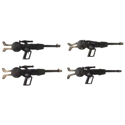 399. Set of Four Eternian Soldier Stunt Rifles ### MASTERS OF THE UNIVERSE (1987)