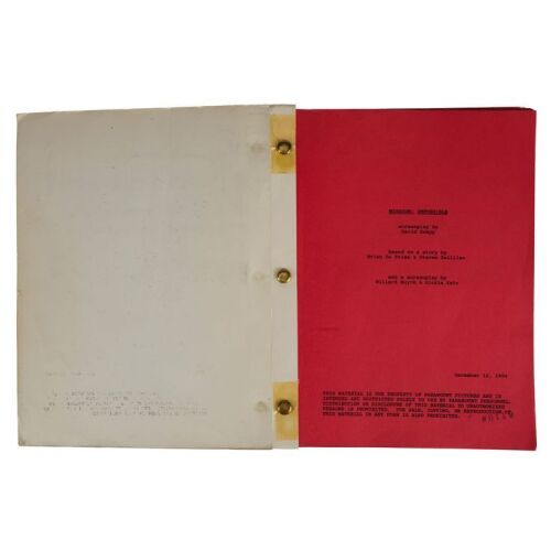 411. Bound Annotated Cruise/Wagner Productions Script ### MISSION: IMPOSSIBLE (1996)