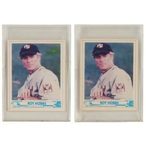 433. Pair of Roy Hobbs (Robert Redford) Baseball Cards ### NATURAL, THE (1984)