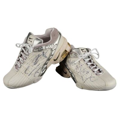 441. Chris Kirkpatrick-Autographed Pair of Nike Air Sneakers ### NSYNC