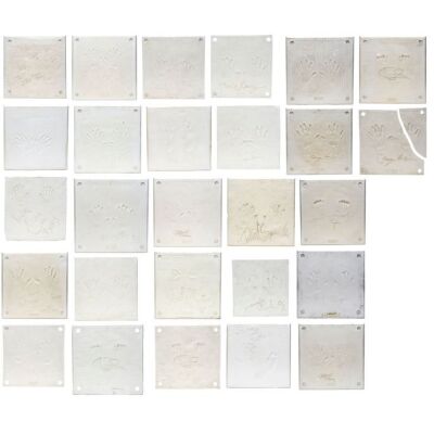 468. Collection of 27 Celebrity Handprint Impressions ### PLANET HOLLYWOOD MEMORABILIA