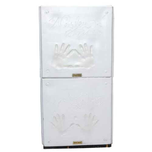 462. Celebrity Handprint Impression Display ### PLANET HOLLYWOOD MEMORABILIA