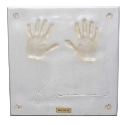 453. Kevin Costner's Handprint Impression Display with Audio Clip Mechanism ### PLANET HOLLYWOOD MEMORABILIA