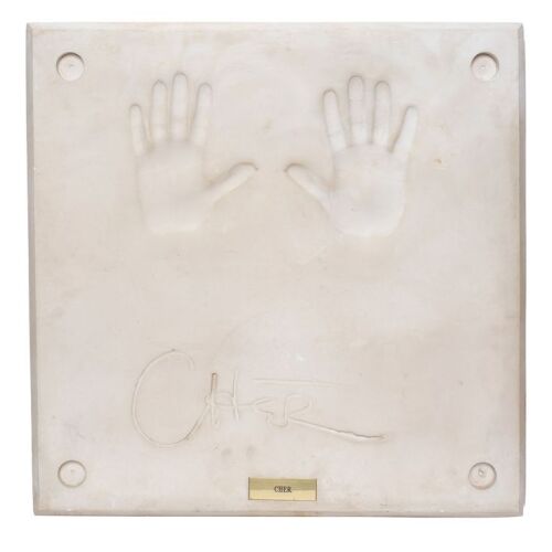 456. Cher's Handprint Impressions ### PLANET HOLLYWOOD MEMORABILIA