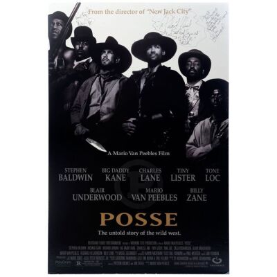 471. Mario Van Peebles, Blair Underwood, and Tone Loc-Autographed Poster ### POSSE (1993)