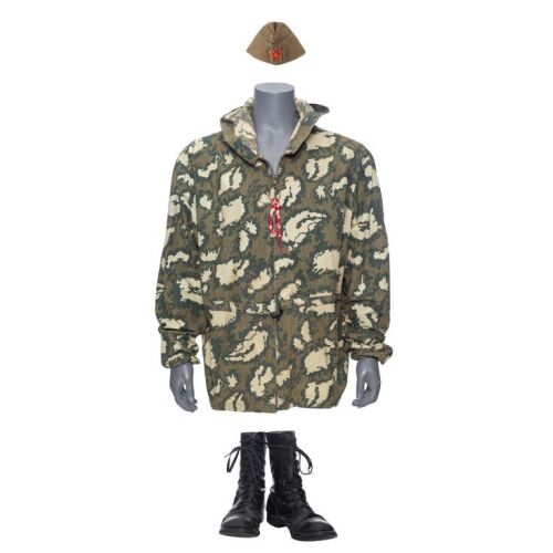 481. Sergeant Kourov's (Randy Raney) Soviet Uniform Cap, Jacket, and Boots ### RAMBO III (1988)