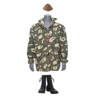 481. Sergeant Kourov's (Randy Raney) Soviet Uniform Cap, Jacket, and Boots ### RAMBO III (1988)