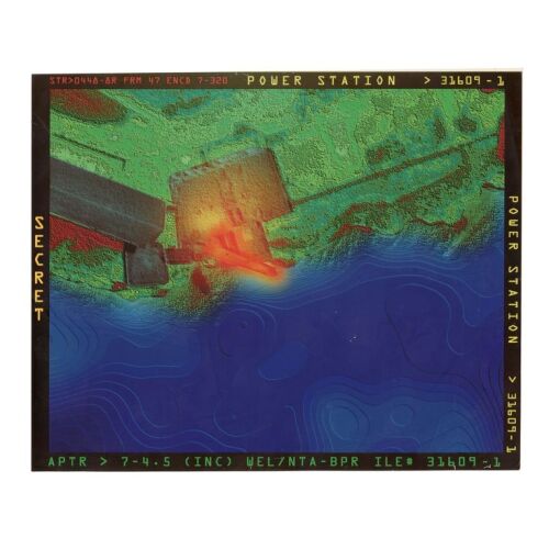492. Dr. Stanley Goodspeed's (Nicolas Cage) Production-Made Aerial Thermal Blueprint of Alcatraz ### ROCK, THE (1996)