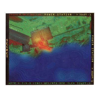 492. Dr. Stanley Goodspeed's (Nicolas Cage) Production-Made Aerial Thermal Blueprint of Alcatraz ### ROCK, THE (1996)