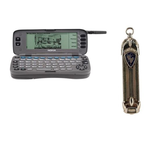506. Simon Templar's (Val Kilmer) Pocket Knife and Nokia 9000 Communicator ### SAINT, THE (1997)